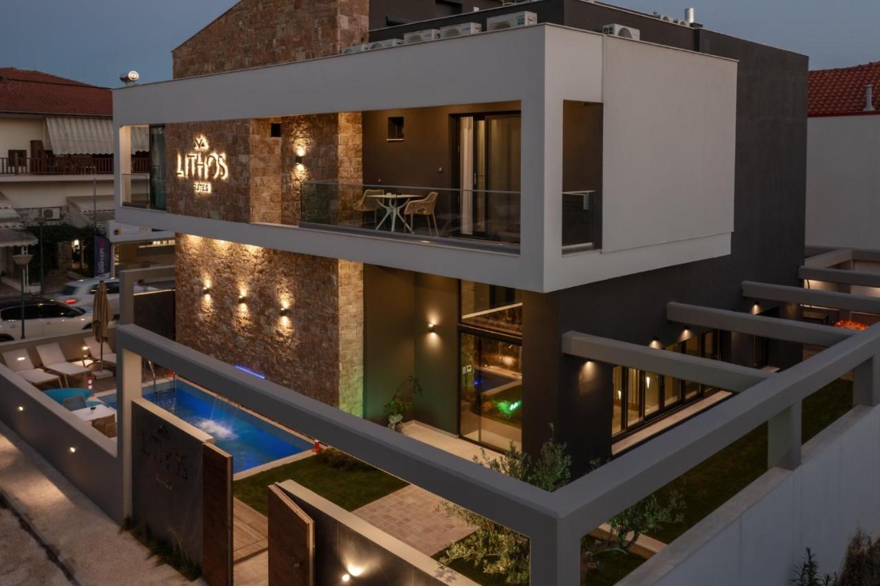 Lithos Suites - Nikiti Halkidiki Exterior foto